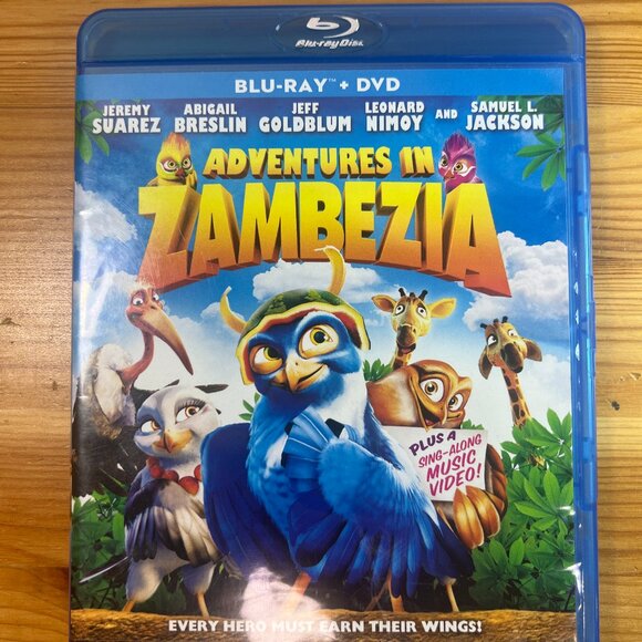 Adventures in Zambezia (Blu-ray Disc Only) Used Good - $5 - Picture 1 of 3